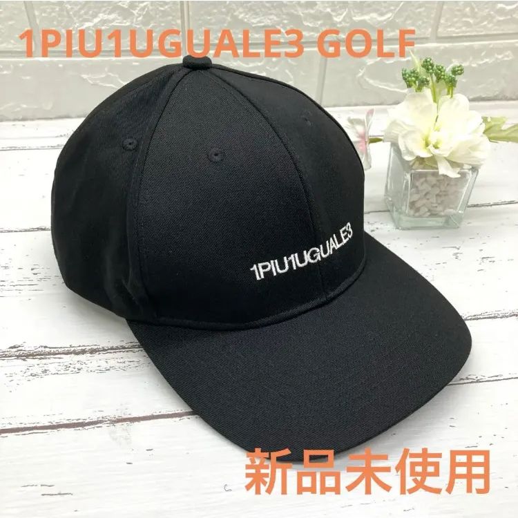 1PIU1UGUALE3 GOLF ウノピゥウノウグァーレトレキャップ帽子