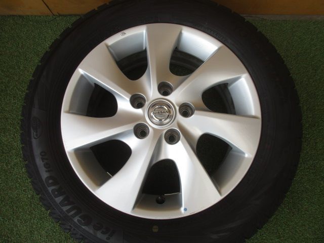中古】 送料込み 日産純正 セレナ 195/60R16 スタッドレスタイヤ