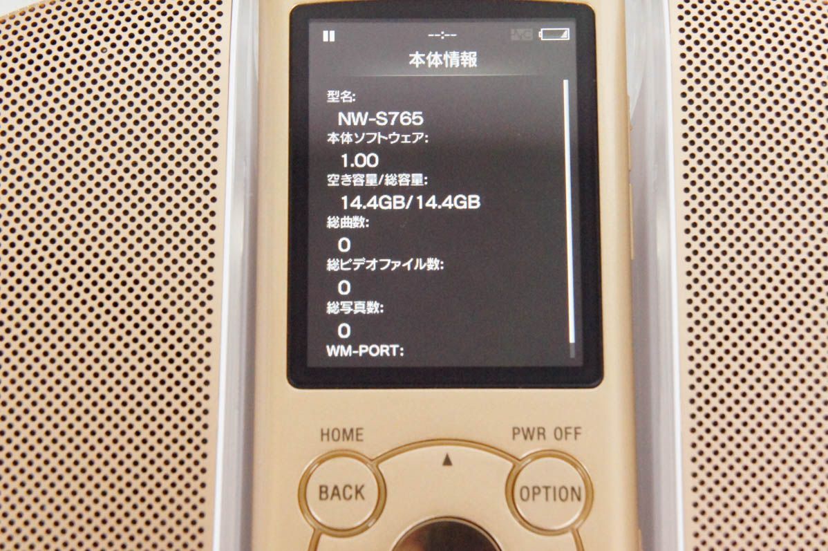 ソニー　デジタル　メディア　プレーヤー　ＮＷ－Ｓ765