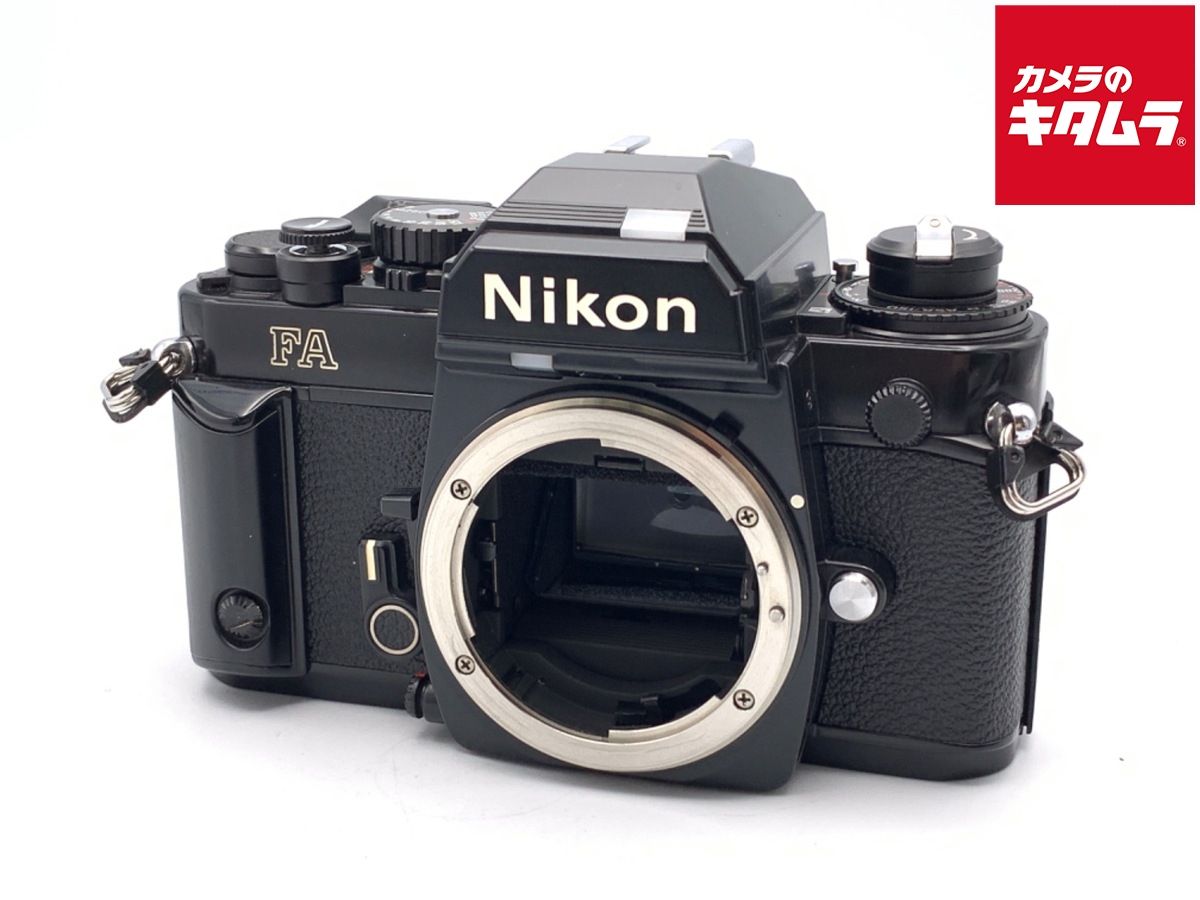 ❁完動品❁Nikon ニコン FA フィルムカメラ ボディ ニコン FAボディ ブラック 中古カメラ・レンズ販売サイト