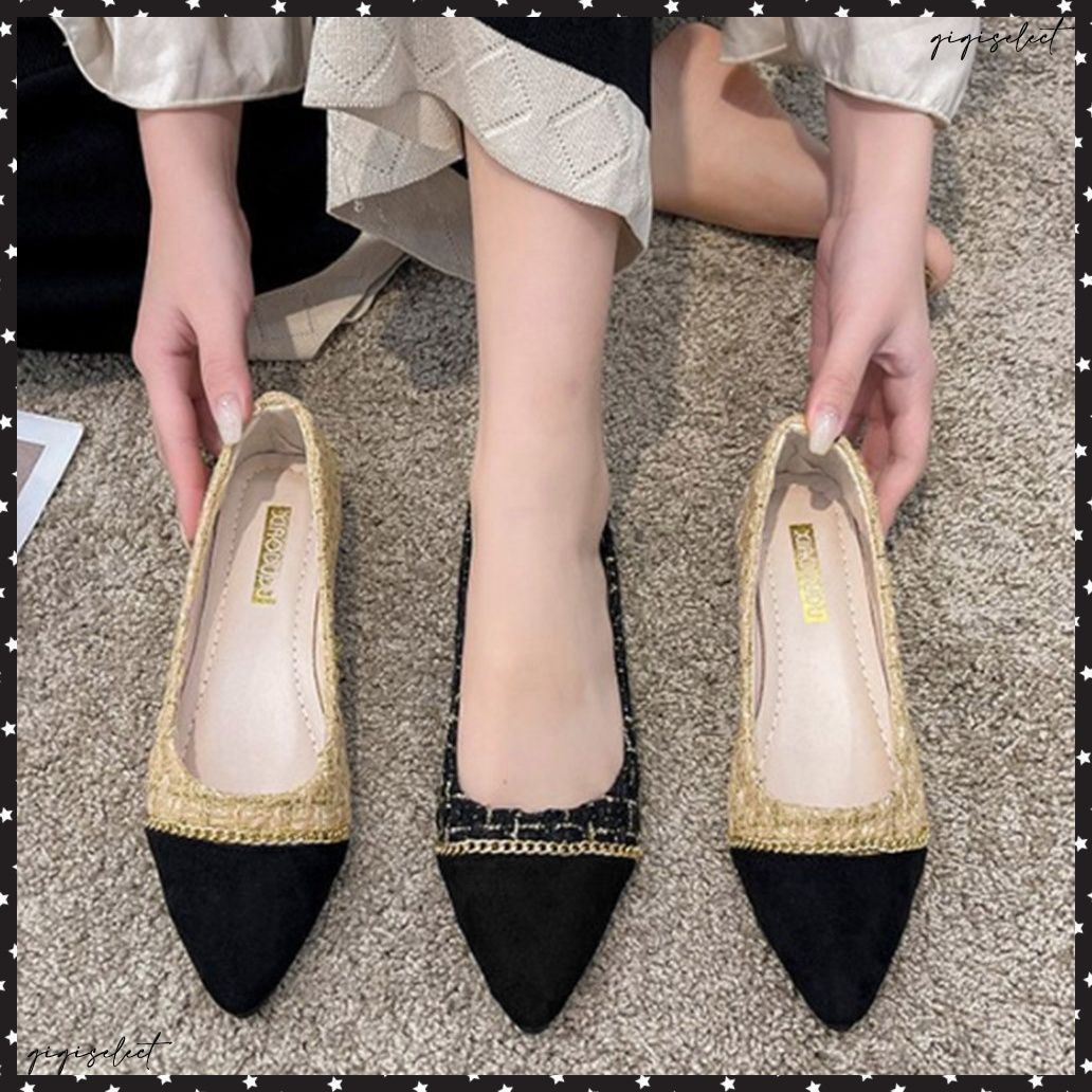 Ferragamo 黒 ベラ　リボン付き　パンプス　22.5 フェラガモ パンプス/ハイヒール シューズ レディース カルラ