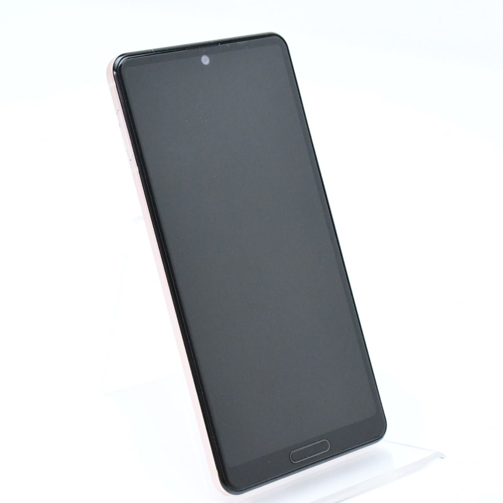 美品＊電池良好】SIMフリー au AQUOS 注文 sense5G SHG03 ライトカッパー