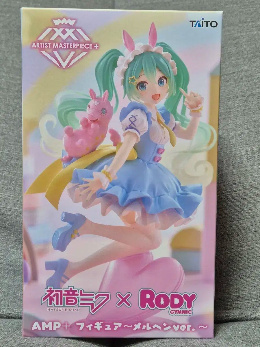 AMP＋ 初音ミク×Rody フィギュア 初音ミク×RODY - プライズにNEWアート「メルヘン」が誕生！ ロディ AMP+ メルヘンver. : 初音'ミク×Rody ～メルヘンver 公式通販 × 初音ミク 販促ポスター付