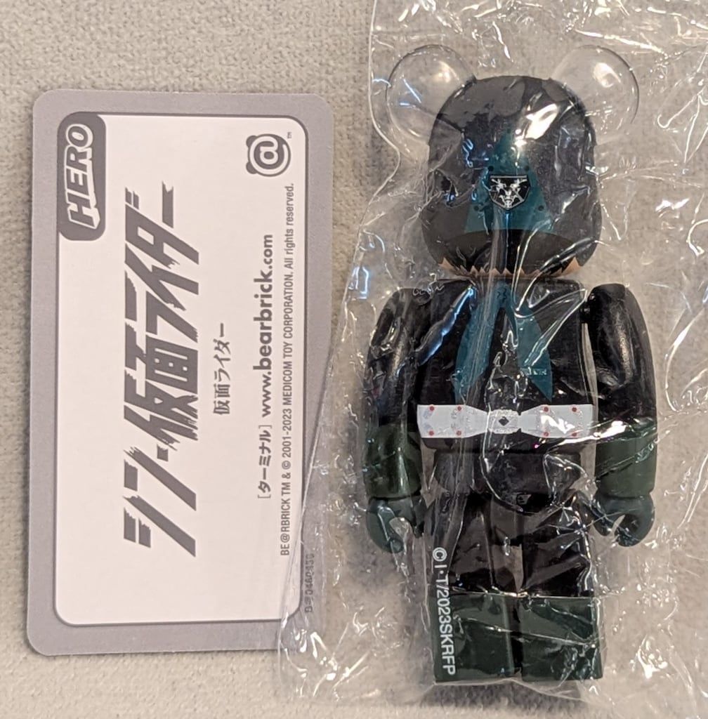 【6体セット 】BE@RBRICK 仮面ライダー  シン・仮面ライダー シン・仮面ライダー』本郷猛の魂を受け継ぐ「仮面ライダー第2号
