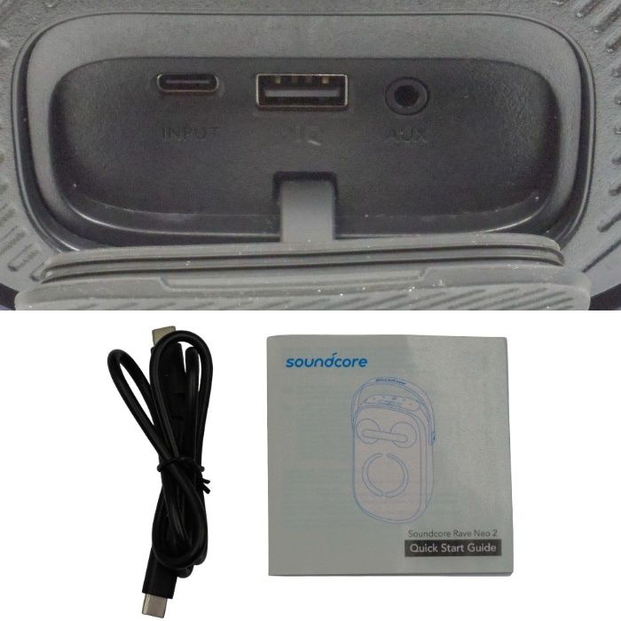 Anker Soundcore Rave Neo 2 Bluetoothパーティースピーカー 中古 a1