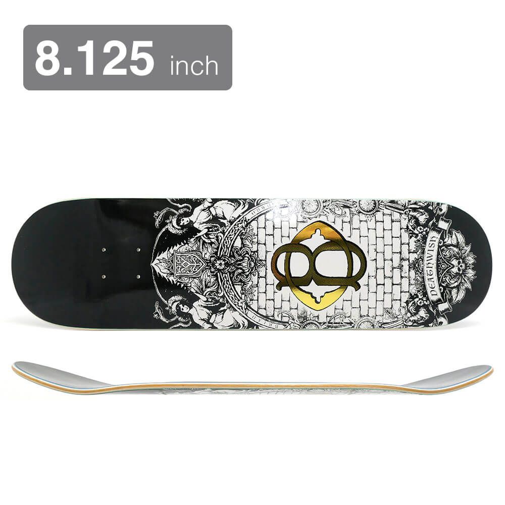 デスウィッシュリザードキング デストゥーンズ スケートボードデッキ - 8.25 DEATHWISH DECK デスウィッシュ デッキ BRIAN O'DWYER HERITAGE