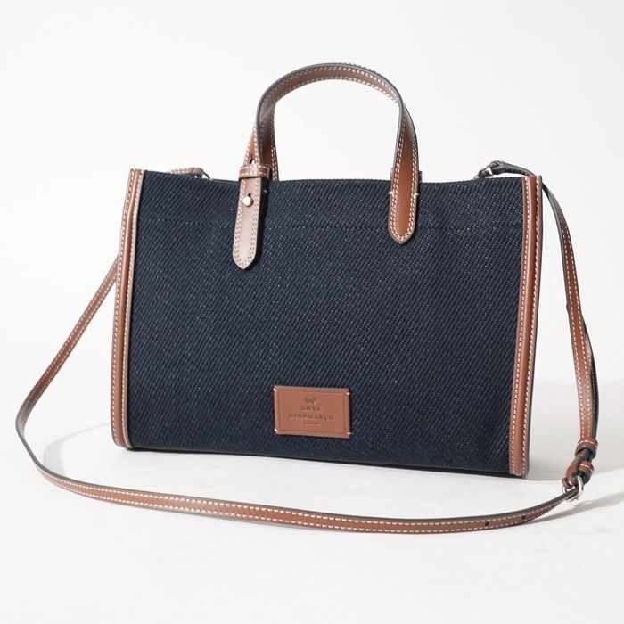 ANYA HINDMARCH ミニアイズ 2wayトートバッグ Mini Eyes 197816 ANYA HINDMARCH ミニアイズ 2wayトートバッグ Mini Eyes 197816