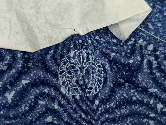 平和屋着物▽豪華色留袖 単衣 作家物 コスモス たたき染め 正絹 逸品