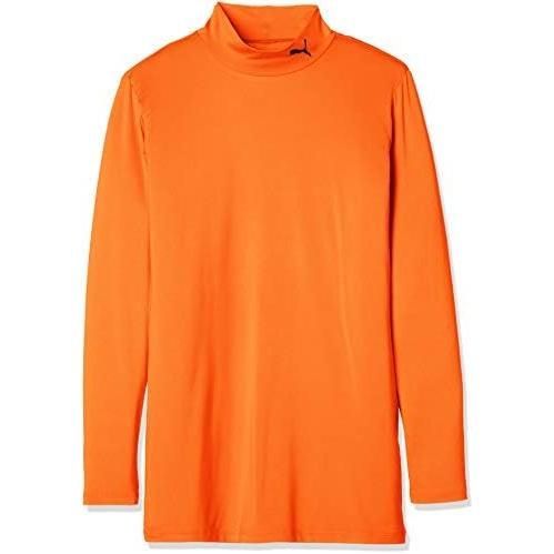 プーマ(PUMA) サッカー コンプレッション ジュニア モックネック 長袖シャツ 656332 ゴールデンポピー(08) 130cm