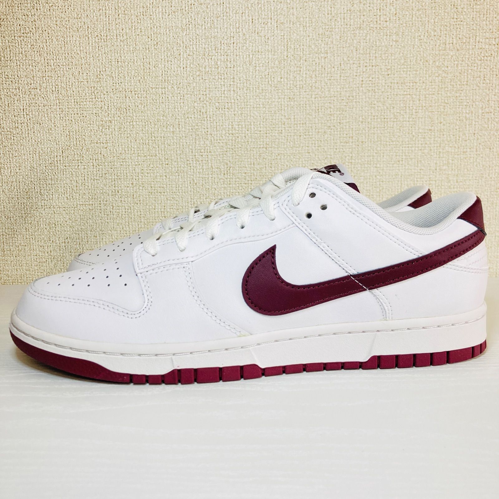 フォロー10%OFF】Nike Dunk Low Retro Night Maroon - メルカリ