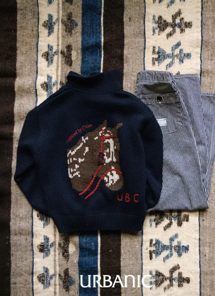  Urbanic 30 Horse cardigan 2 サイズ 長袖 カーディガン ボレロ アンサンブル