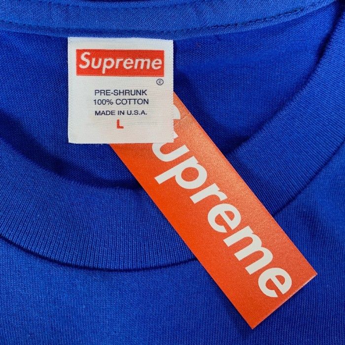 SUPREME シュプリーム 22AW IRAK Cast Tee アイラック キャスト プリントTシャツ ロイヤル Size L