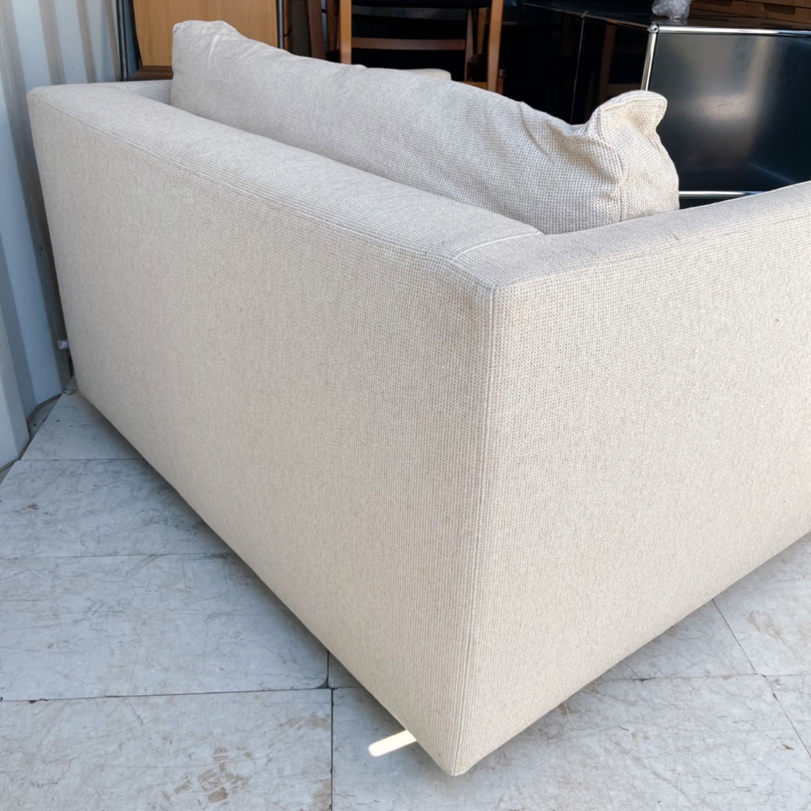 取付無料！アクタス アイラーセン 北欧モダン アイボリーファブリック1Pソファ✨ m83820708662_1.jpg?1749295102