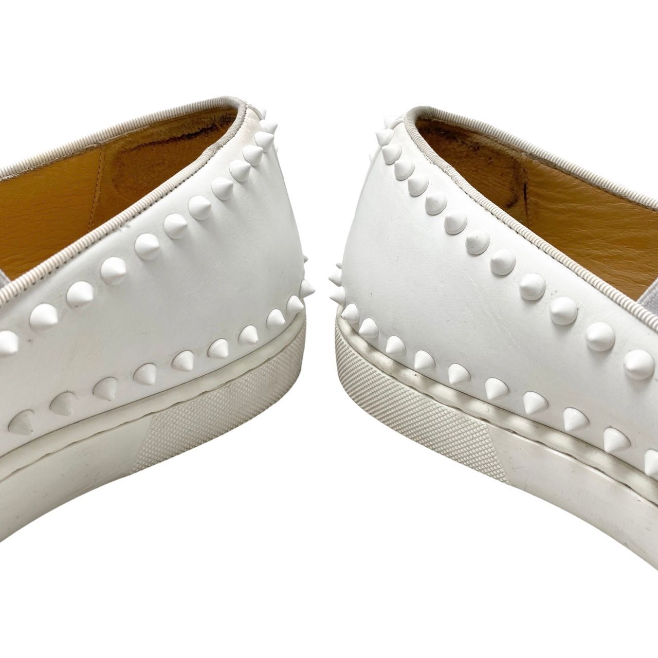 Christian Louboutin/レディース スタッズ Christian Louboutin Pumps Heel Studs Leather Multicolor EU
