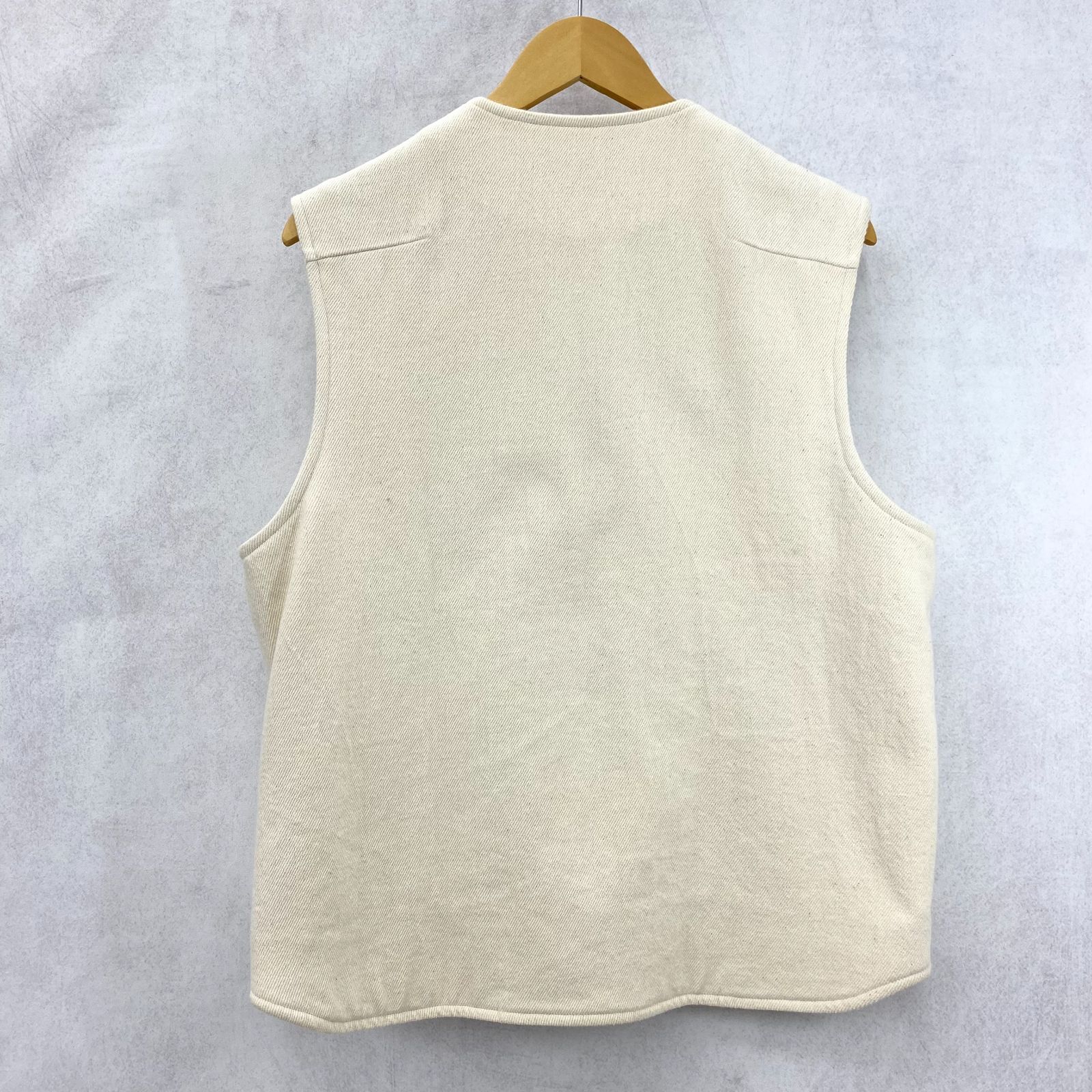 URU Zip Up Vest ジップアップ ベスト 21SRD01 トップス コットン 2 