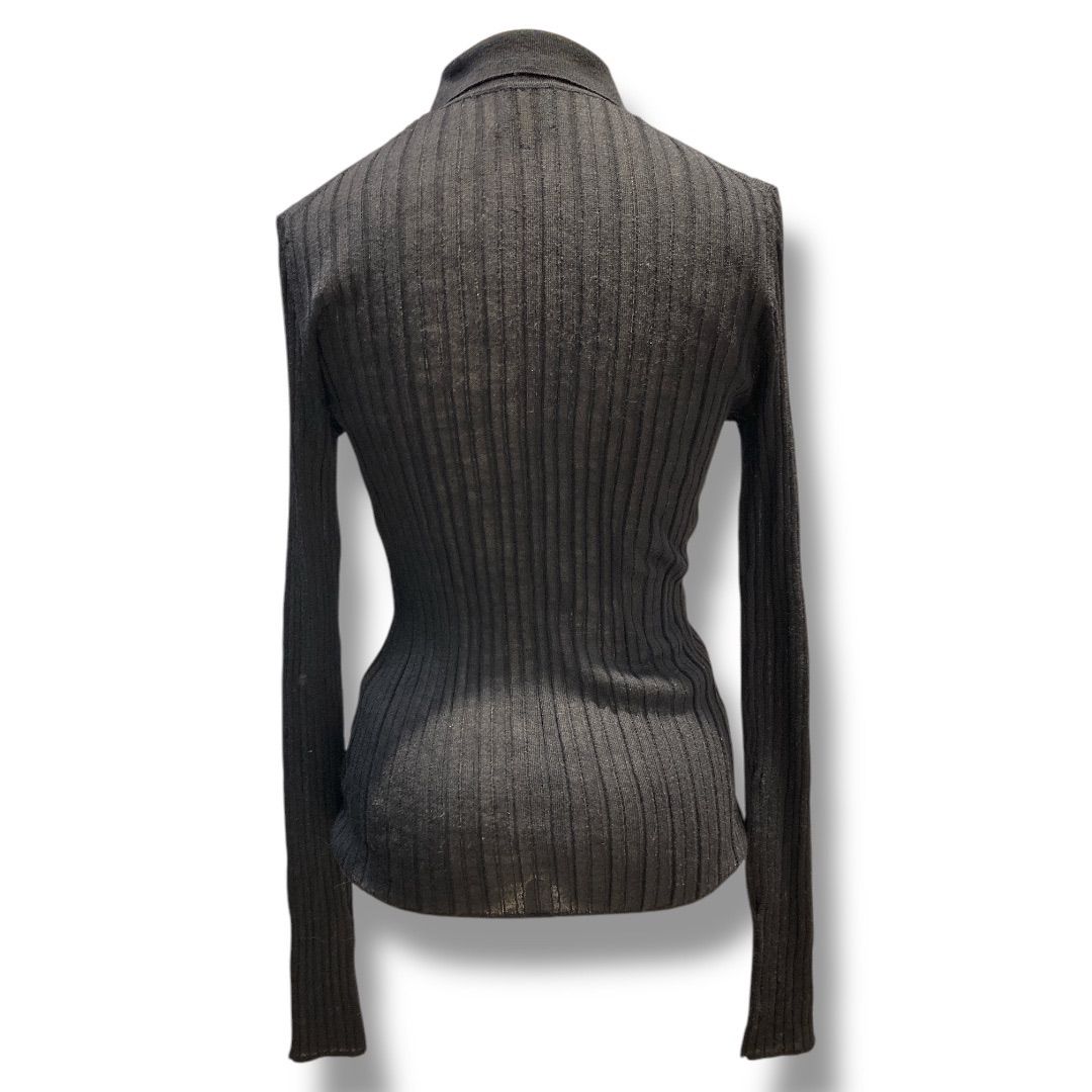 Spick and Span ビッグボタン ポロシアーニット