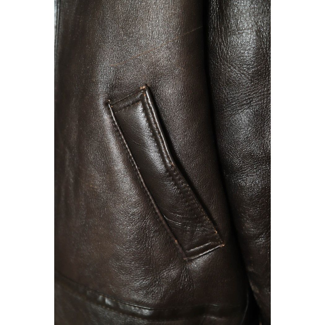 80S STUSSY B-3 MOUTON LEATHER JACKET/XXL - メルカリ 80S STUSSY B-3 MOUTON LEATHER JACKET/XXL - メルカリ