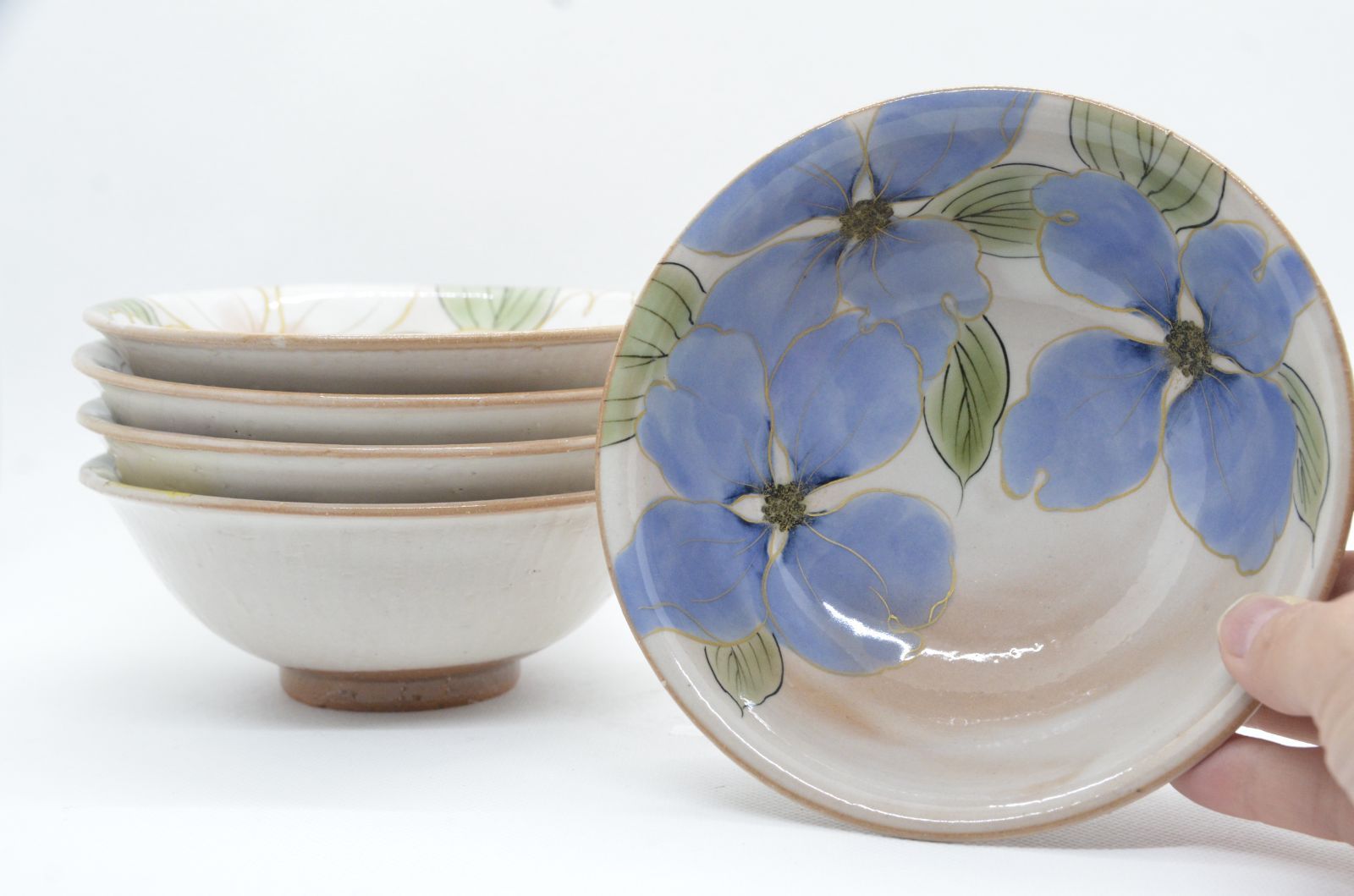 京焼　陶庵　高台小鉢3個セット 京焼 陶庵 高台小鉢3個セット 皿 鉢 | 京焼 陶あん