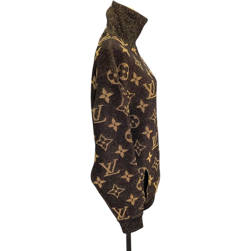 美品 23年モデル LOUIS VUITTON ルイヴィトン モノグラム ニット 中古・古着通販】LOUIS VUITTON (ルイ ヴィトン) モノグラムニット