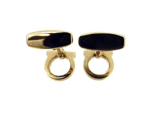 サルヴァトーレ フェラガモ カフス カフリンクス メンズ スウィヴル式