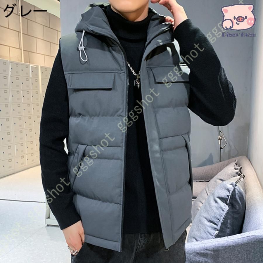 中綿ベスト 大きいサイズ
