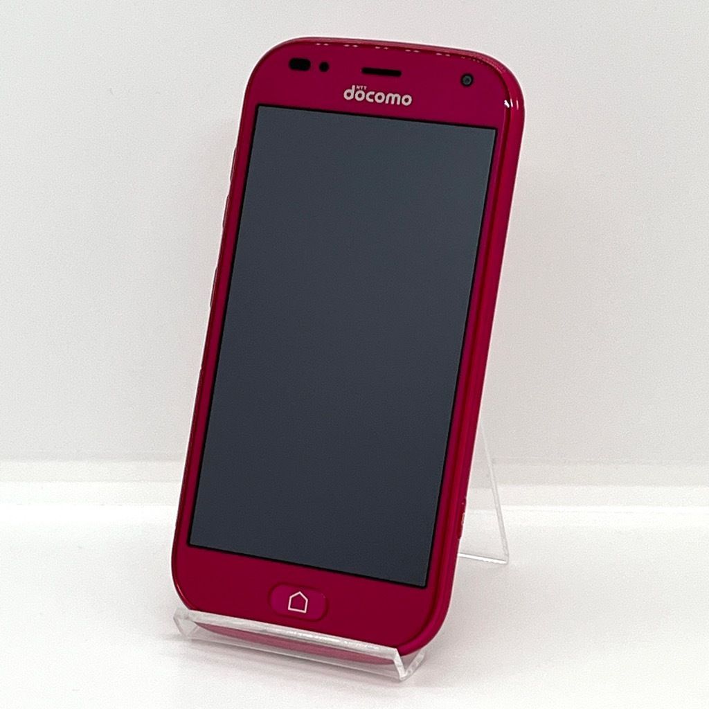 富士通 - らくらくスマートフォンme F-01L ピンク らくらくスマートフォン me F-01L ドコモ ピンク 送料無料 即決