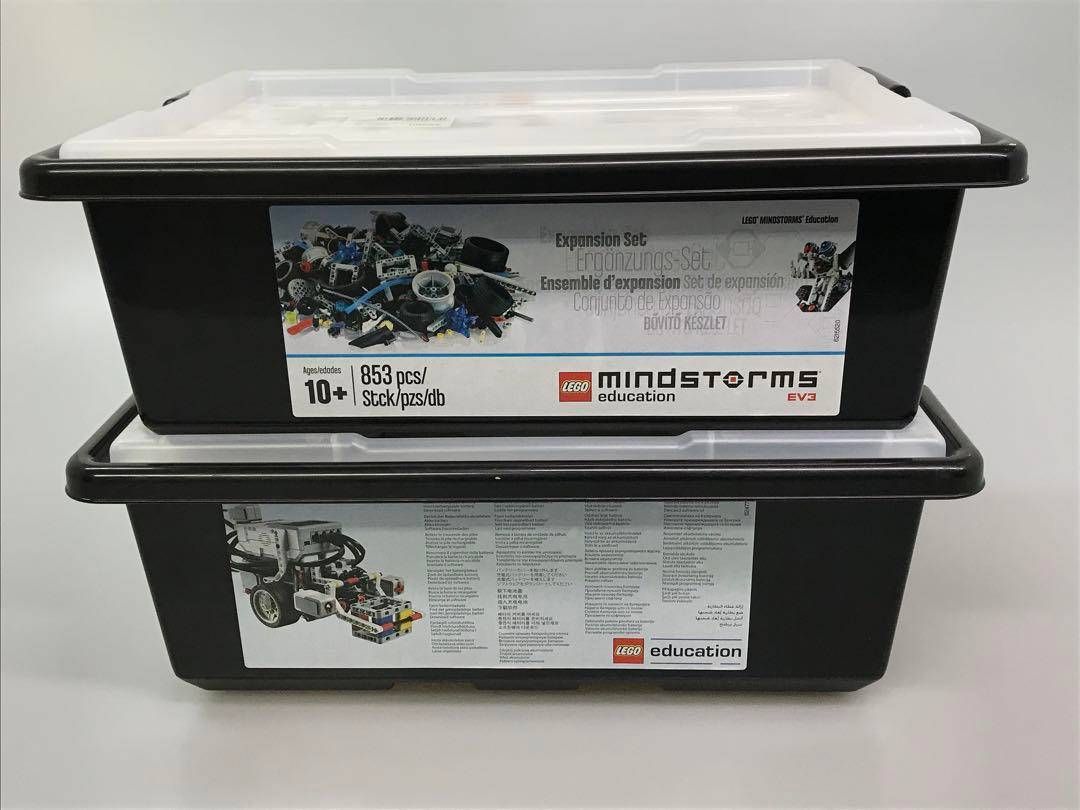 正規品  LEGO レゴ MINDSTORM 45544/45560 EV3コアセット+拡張セット T-030 教育版 マインドストーム 371