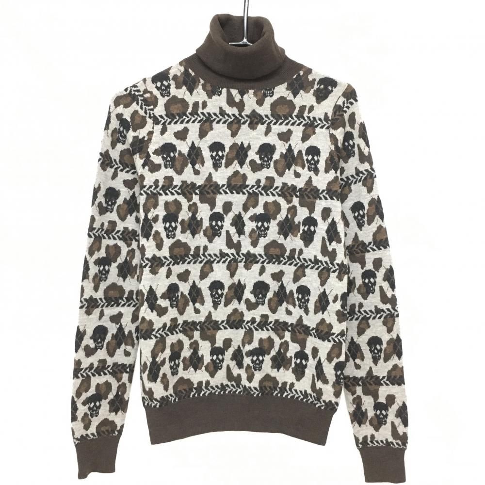 美品 MARK & LONA ゴルフセーター タートルネック レディース