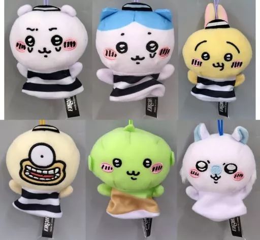 雑貨 全6種セット 指先パペット～捕まっちゃった!～ ちいかわ