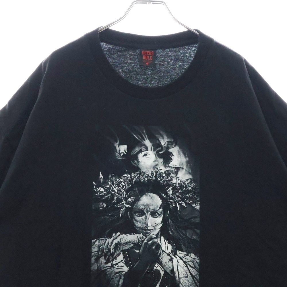 MAEDA MAHIRO GEEKS RULE SILKSCREEN Tシャツ Geeks Rule x MAEDA MAHIRO Neon Genesis Silkscreen Print T
