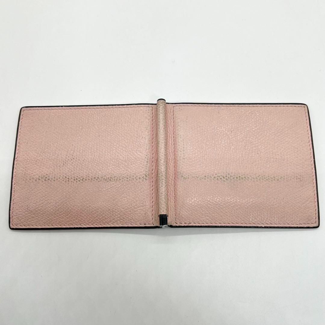 良品】Valextra マネークリップ カードケース レザー シンプル 良品】Valextra マネークリップ カードケース レザー シンプル