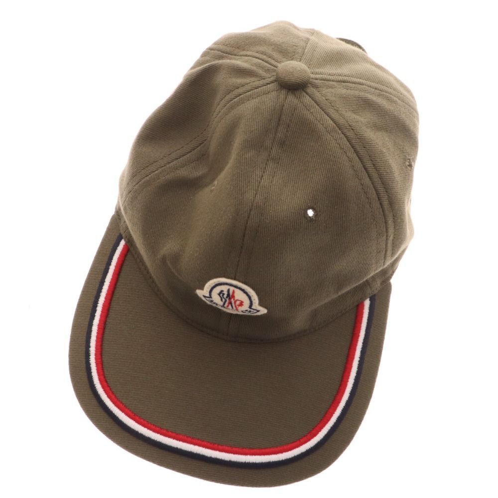 モンクレールベースボールキャップカーキ色 楽天市場】MONCLER モンクレール ベースボールキャップ BASEBALL