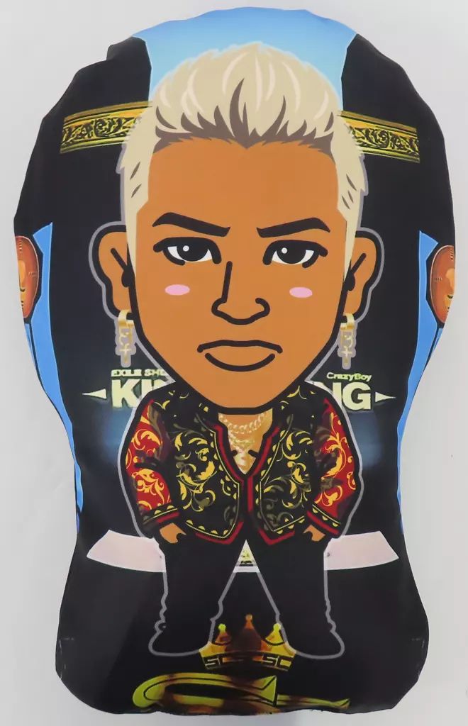 クッション 抱き枕 本体 ELLY CrazyBoy 背景ありクッション KING＆KING ver. 居酒屋えぐざいる オンラインカプセル 第4弾景品