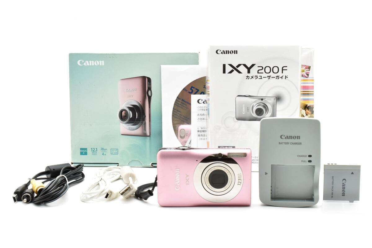 ☆良品☆ キヤノン Canon IXY 200F ピンク コンパクトデジタル