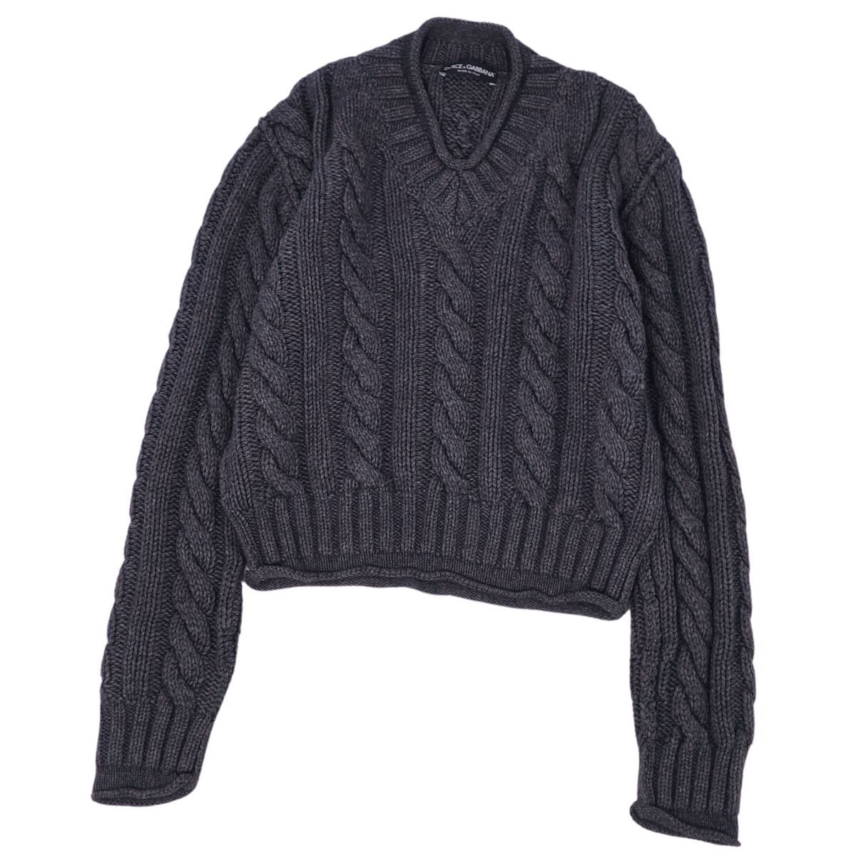 美品 ドルチェu0026ガッバーナ DOLCEu0026GABBANA ニット ローゲージニット