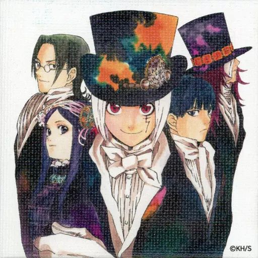 中古】キャンバスボード・キャンバスアート 集合(5人) 「D.Gray-man