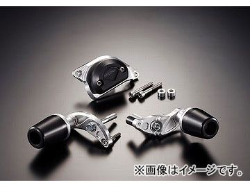 2輪 アグラス リアスライダー 3点セット ジェネレータ 品番：P052-3121 ブラック ヤマハ YZF-R1 2007年～2008年 JAN：4548664833214