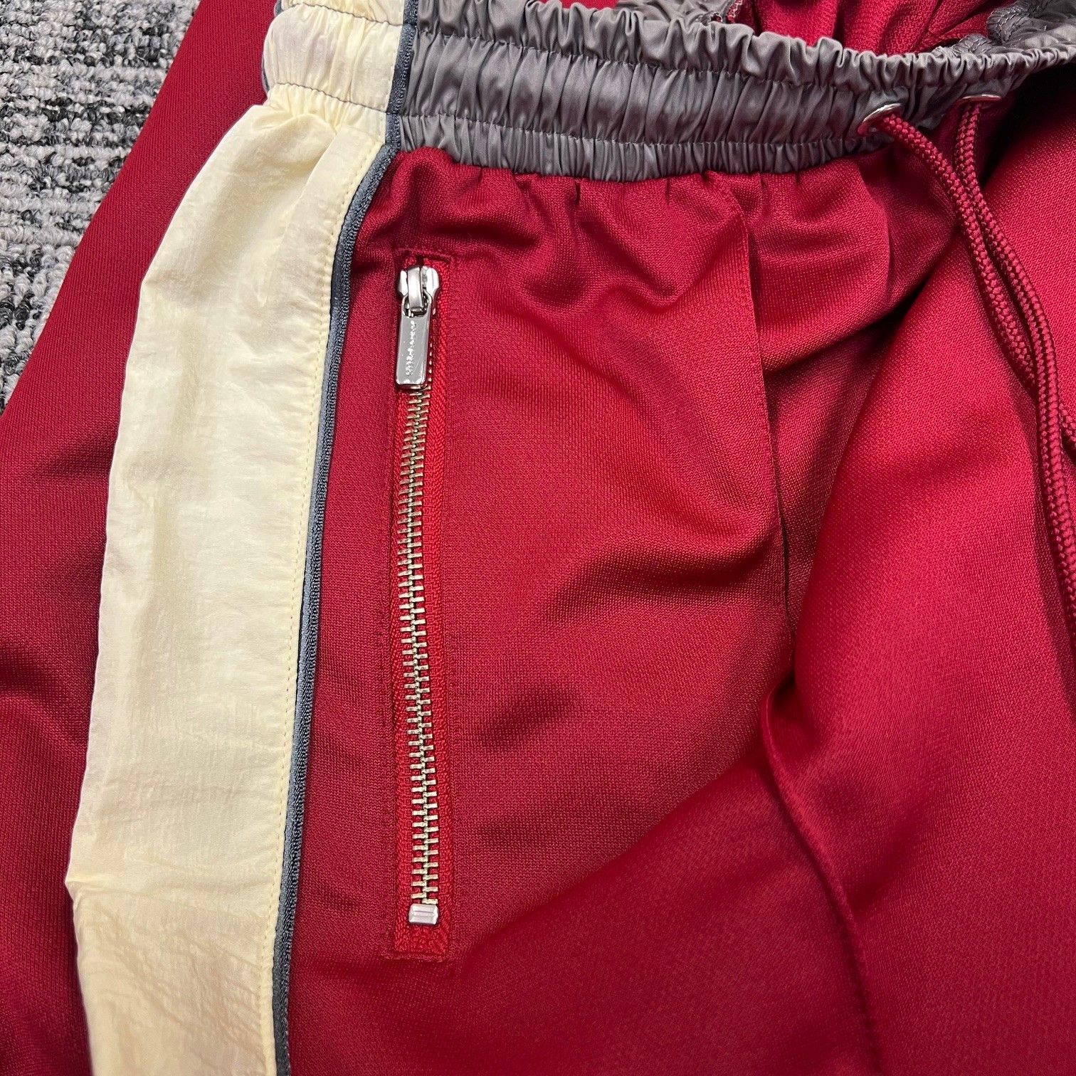 MAISON SPECIAL / 24SS/トラックマキシスカート/36/ポリエステル/RED/21241516105 参考上代17930円 未使用品 MAISON SPECIAL Track Maxi Skirt トラック