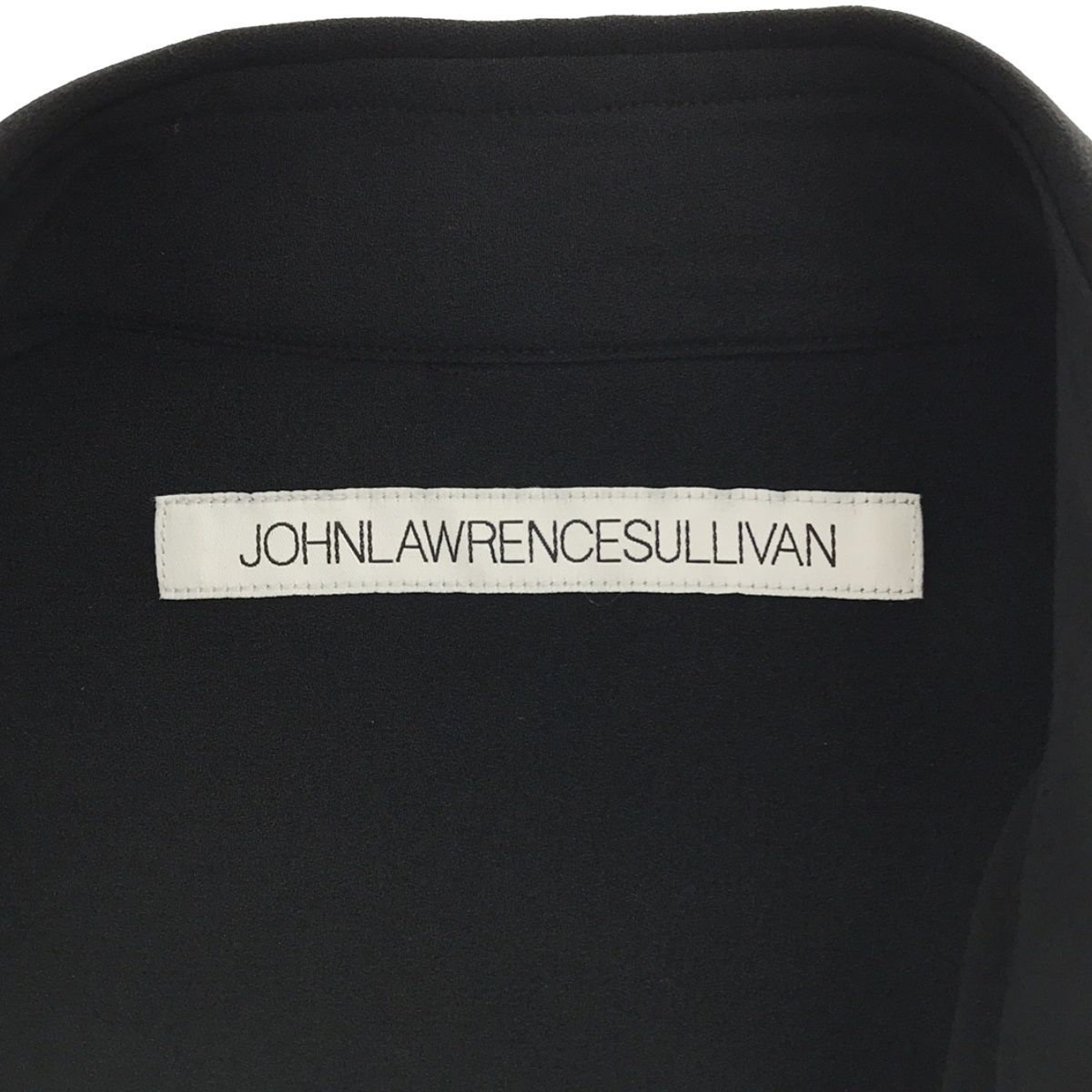 JOHN LAWRENCE SULLIVAN ジョン ローレンス サリバン FRONT SIDE BUTTONED SHIRT パールボタンシャツ  ブラック - メルカリ