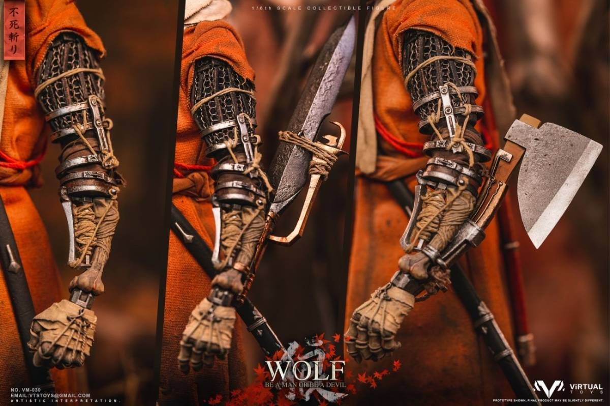 VTS TOYS 1/6 The Wolf of Ashina VM-030 DXバージョン 葦名の狼 sekiro 隻狼 - メルカリ