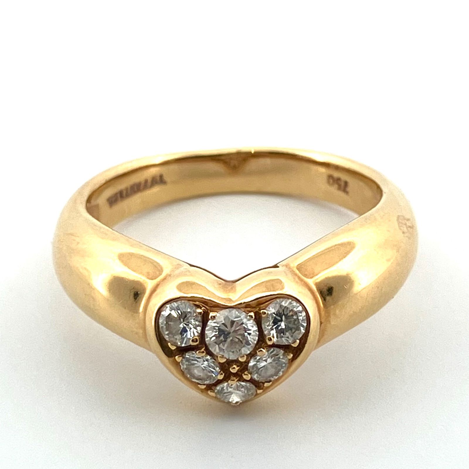 ティファニー ハート リング フレンドシップ K18 4.2g 【公式通販】