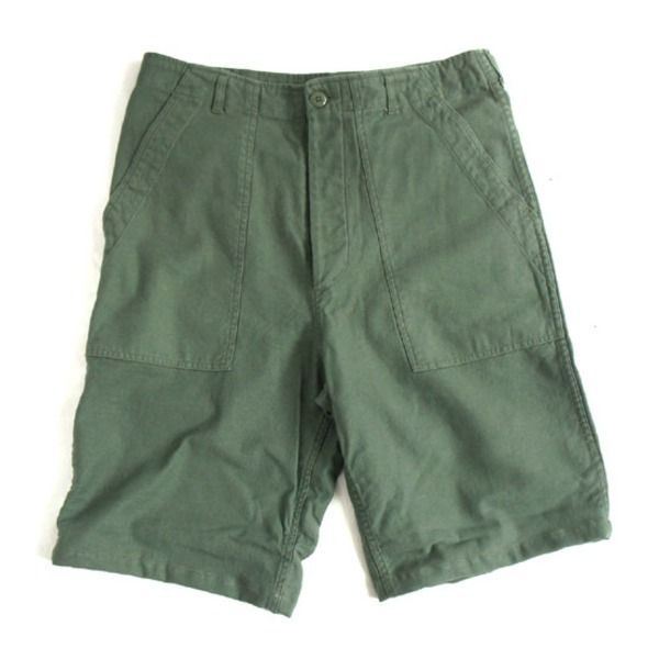 アメリカ軍 ファティーグパンツ ショート丈 【 32インチ／ウエスト80cm
