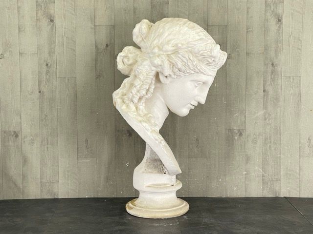 アリアス 石膏像 【中古】女神像 胸像 デッサン 美術 モデル