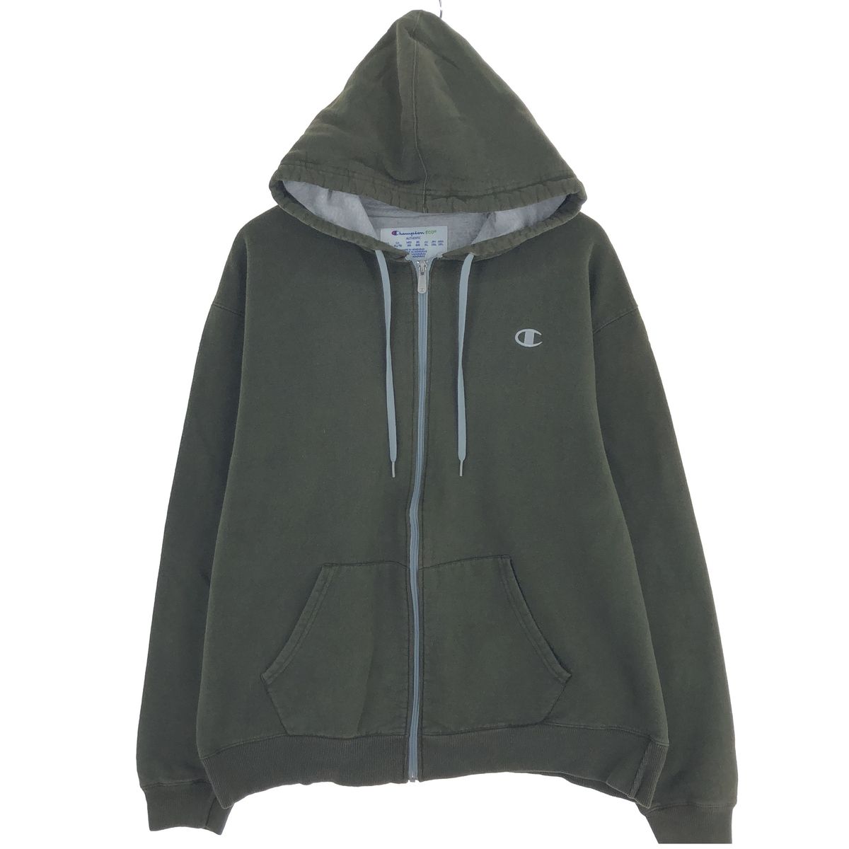 古着 チャンピオン Champion ECO スウェットフルジップパーカー メンズXL相当/eaa455203
