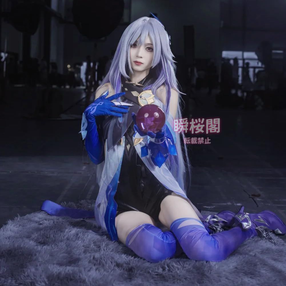 原神 スカーク コスプレ衣装 ウィッグ付き 全セット コスチューム 付き 仮装 変身 ハロウイーン クリスマス 学園祭 ハロウィン CS0926BJ WWW_TRAVELLANDINDIA_COM