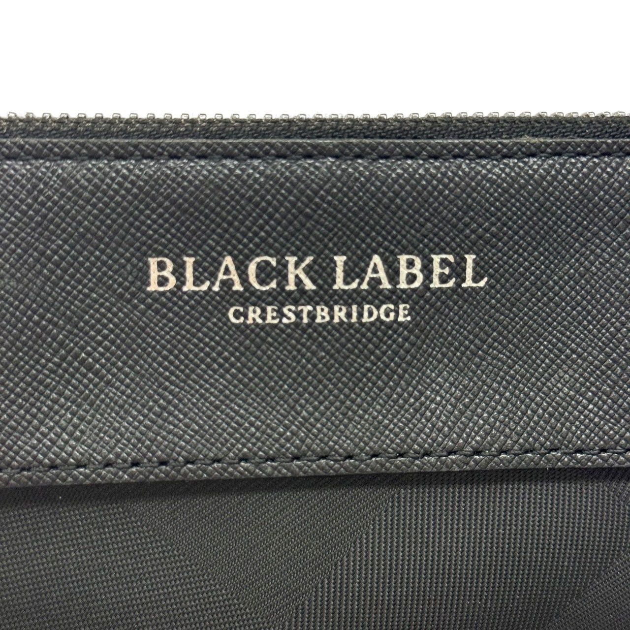 BLACK LABEL crestbridge ブラックレーベル クラッチバッグ 01077-00 ノバチェック セカンドバッグ メンズ 【中古】 42408K125