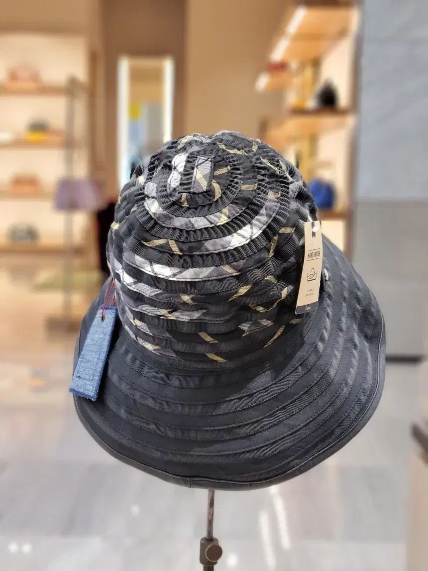 レノマハット テープ バケットハット つばの広い帽子 メンズ