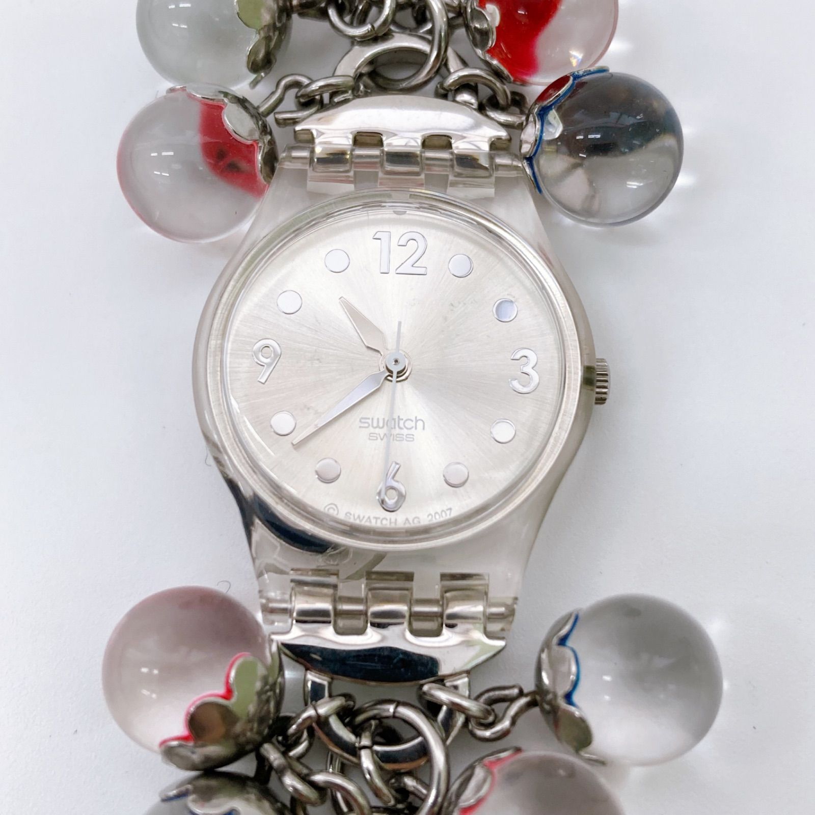 swatch】スウォッチ レディース 腕時計 稼働品 マルチカラー
