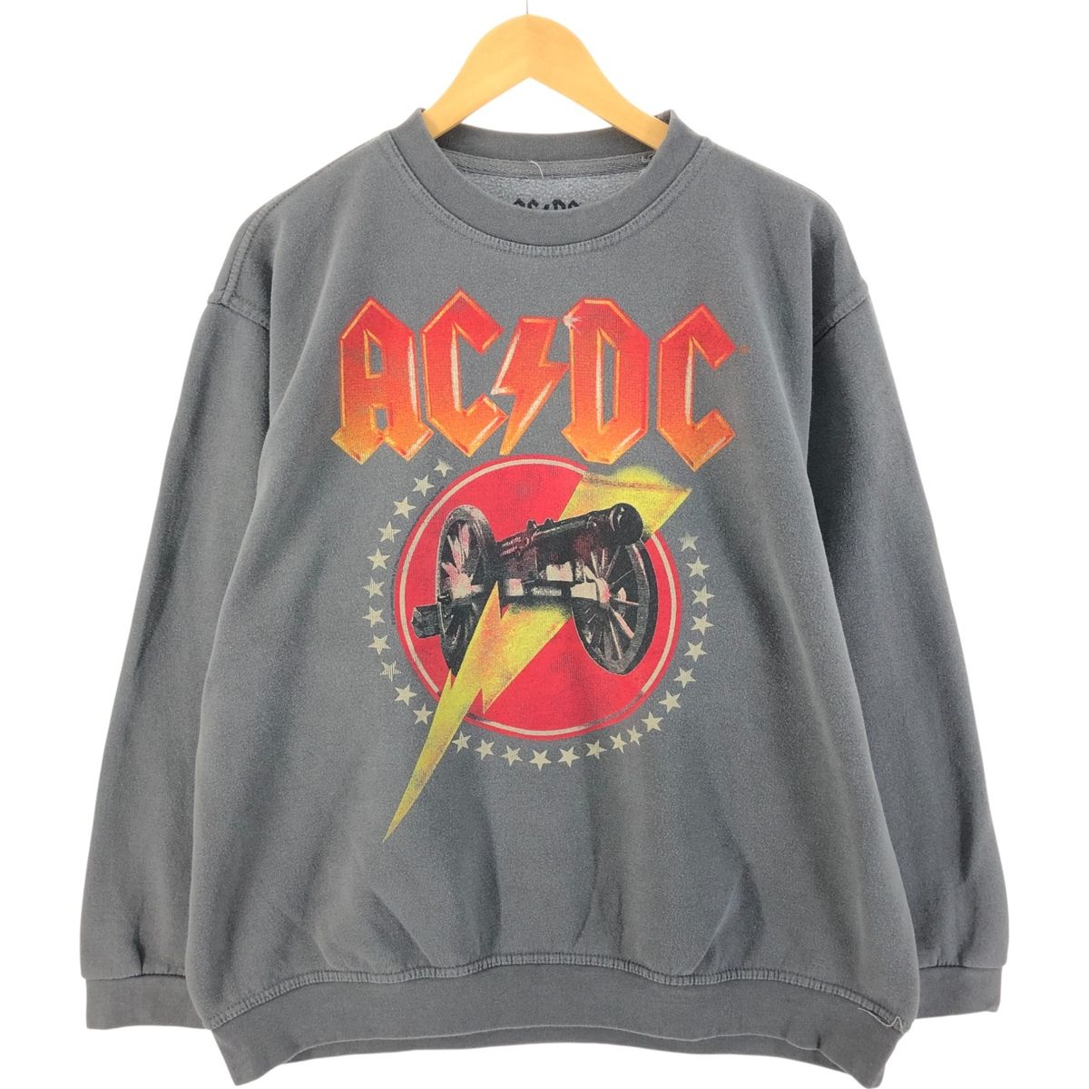 古着 AC/DC エーシーディーシー バンド スウェットシャツ トレーナー 