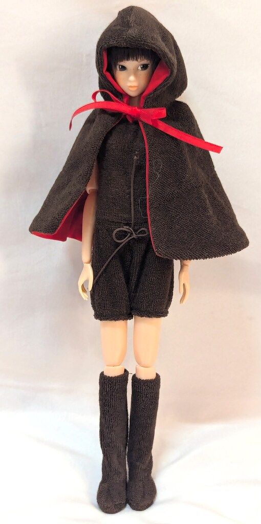 セキグチ momokoDOLL Wake-Up momoko WUDsp モンチッチ フードケープ
